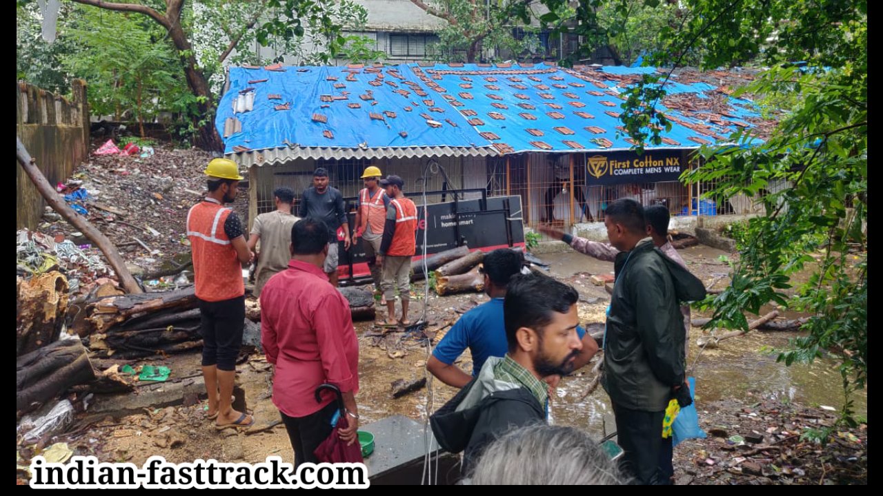 मुंबई के कई हिस्सों में भारी बारिश, मालाड़ में एक की मौत