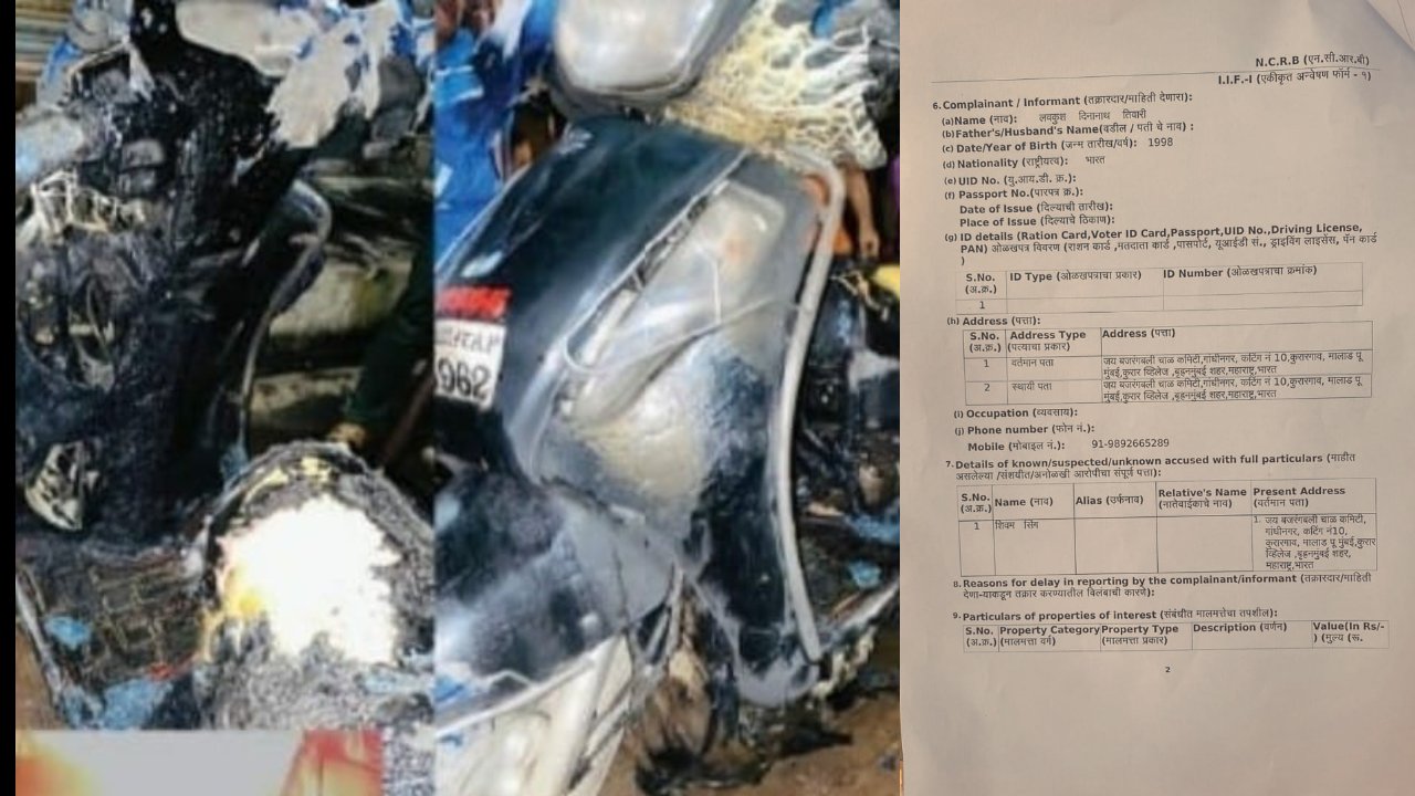 मलाड पूर्व गांधीनगर में गुंडो व टपोरियों का आतंक!