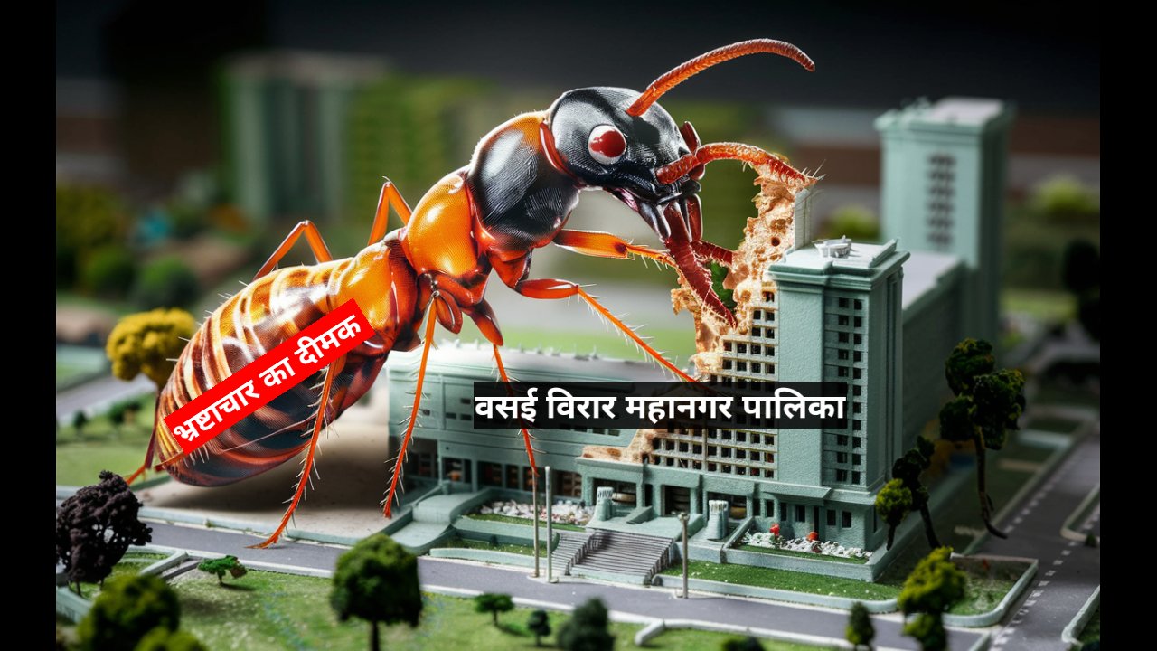 सातिवली में वाटर रिजर्व आरक्षित भूखंड पर अवैध निर्माण