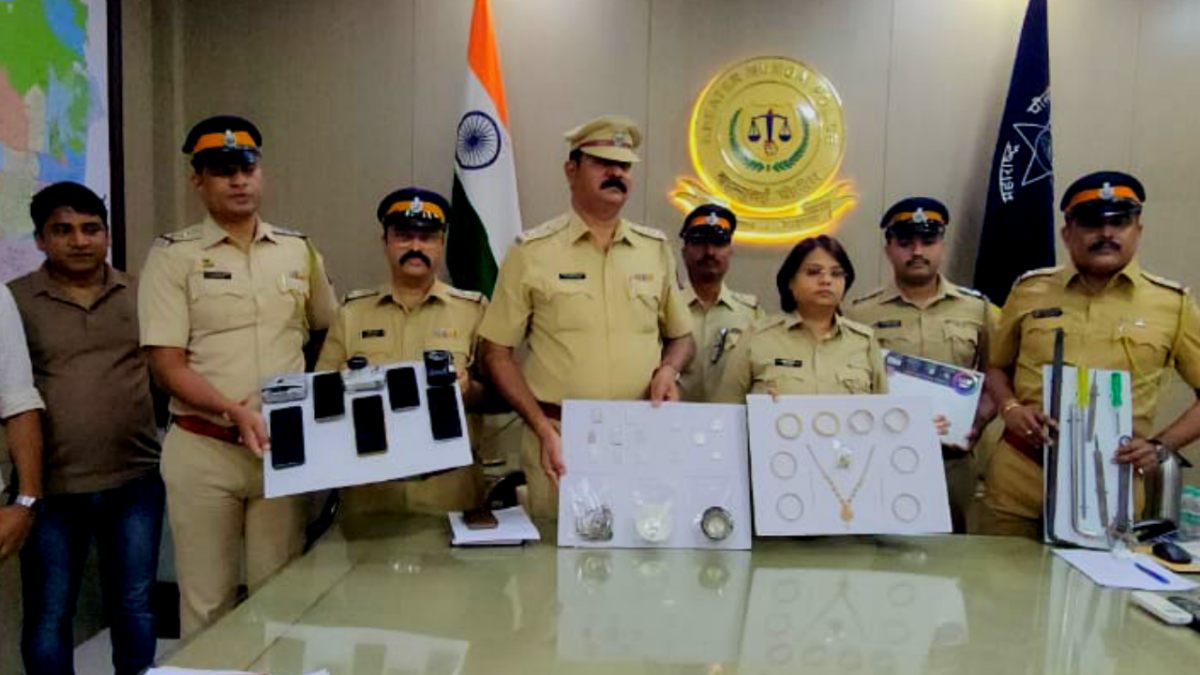 interstate gang of thieves busted in mumbai borivali kasturba police Station news