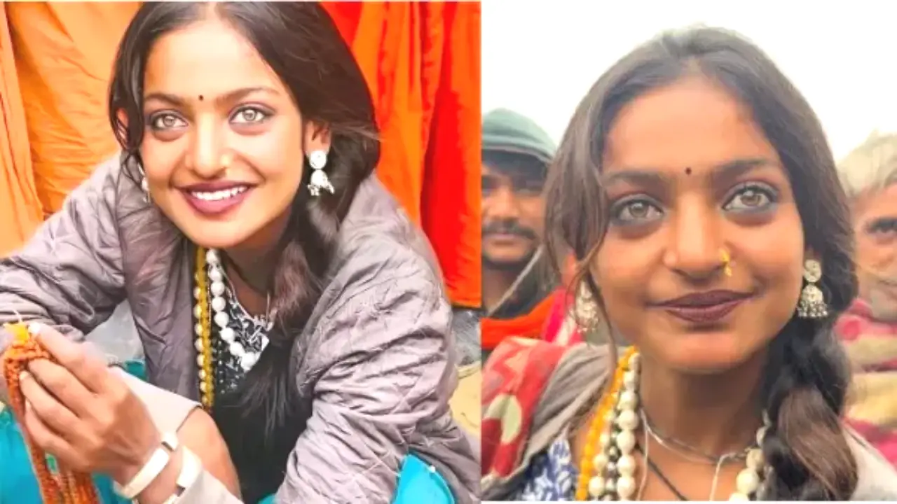 मुम्बई पहुंचते ही Monalisa को मिला नया ठिकाना, फिल्म की शूटिंग के लिए ऐक्टिंग सिख रही है।