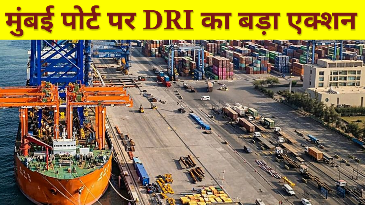 DRI मुंबई 28 कंटेनर जब्त, पाकिस्तान से आए 800 टन माल की कीमत ₹12 करोड़