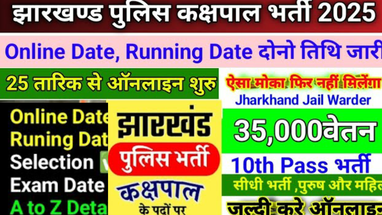 JSSC Warder Recruitment 2025: झारखंड में 1733 वार्डर पदों पर भर्ती शुरू, ऐसे करें ऑनलाइन अप्लाई