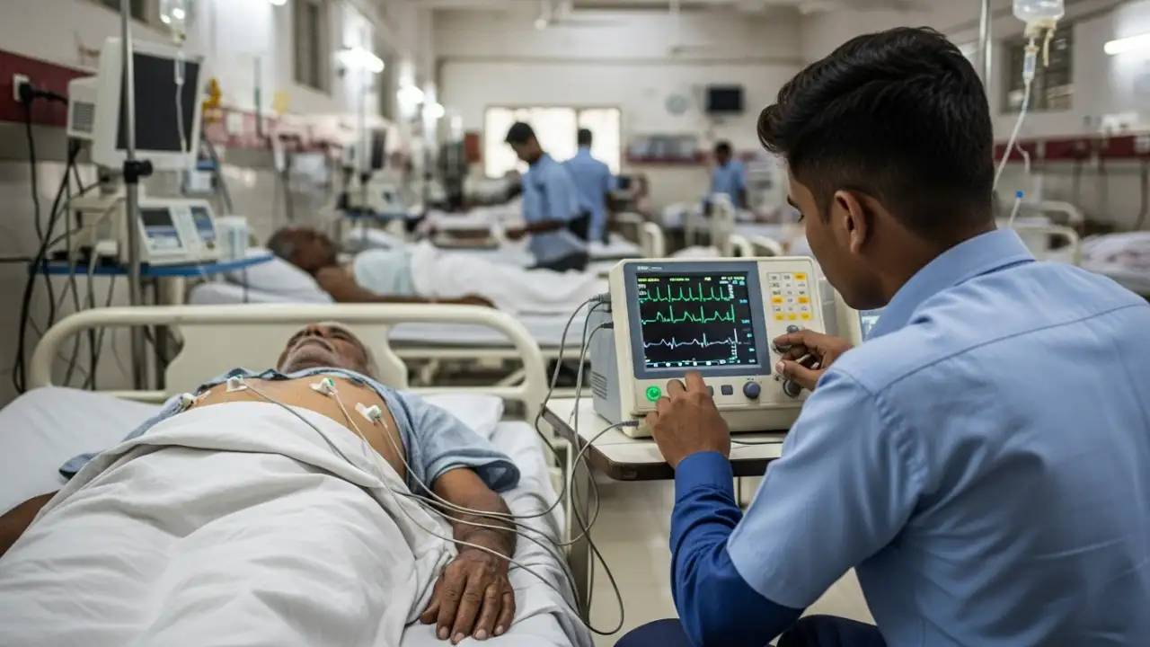 मुंबई में अस्पताल में ‘वार्ड बॉय’ ने किया ECG, मानवाधिकार आयोग ने BMC को ठोंका ₹12 लाख का जुर्माना