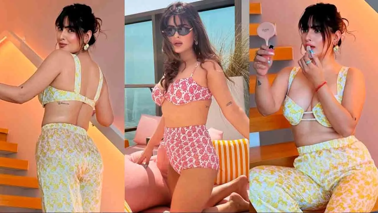 Karishma Sharma की हॉट बीच लुक का जलवा