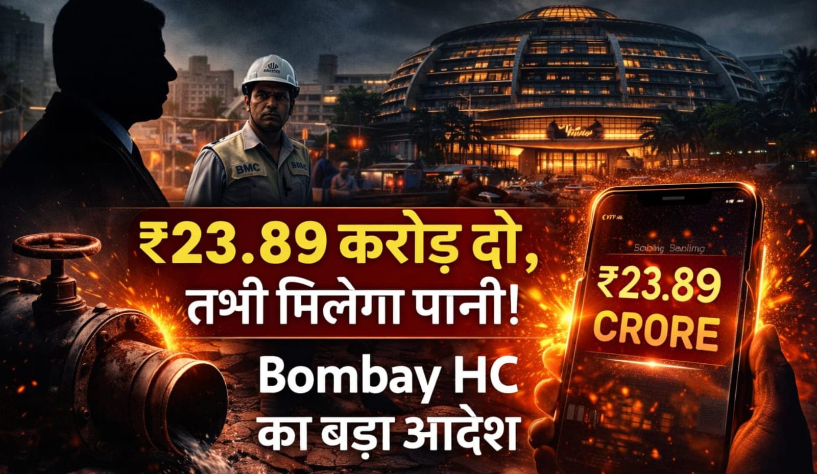 Bombay High Court का बड़ा आदेश: ₹23.89 करोड़ जमा करो वरना पानी बंद! Sahara Star Hotel केस में बड़ा ट्विस्ट