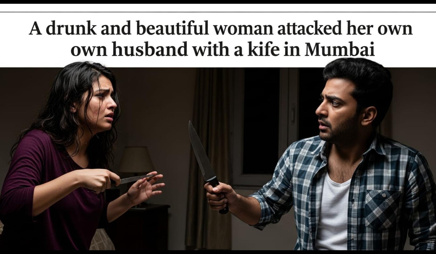 Jogeshwari Crime: शराब के नशे में पत्नी का हमला, पति गंभीर घायल