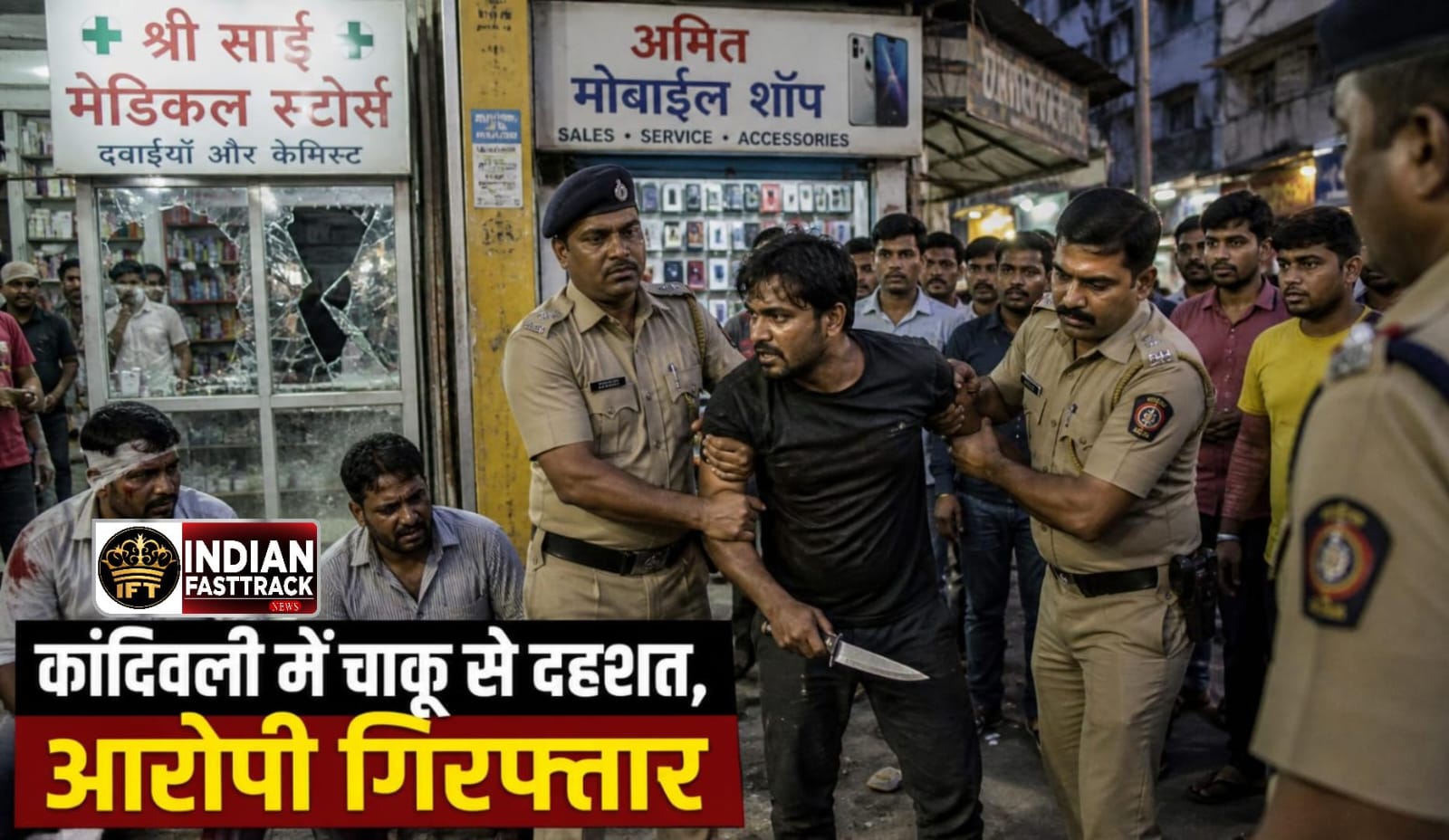 🚨 Kandivali East Shocker: चाकू लेकर दहशत फैलाने वाला Bala Patil गिरफ्तार, पुलिस की देरी पर उठे सवाल!