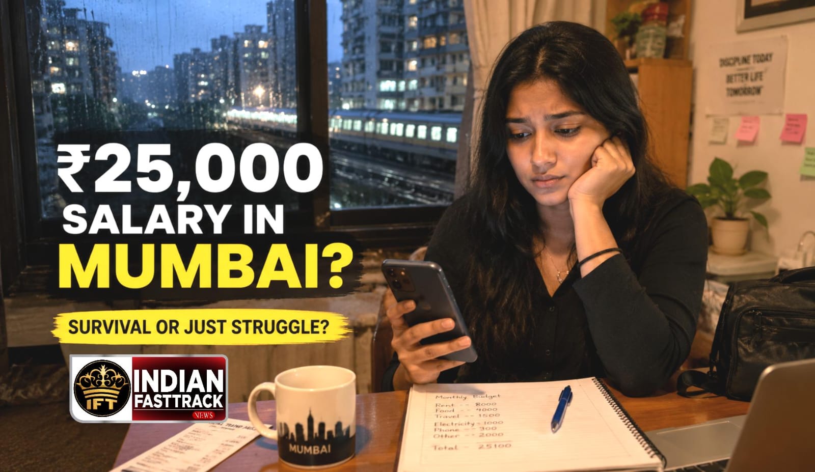 Can You Really Survive in Mumbai on ₹25,000 a Month?