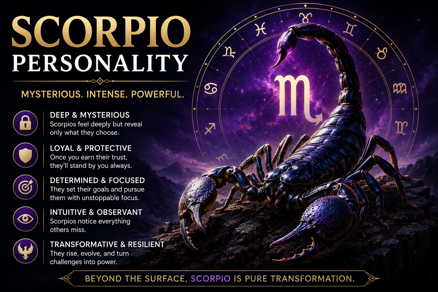 Scorpio Personality