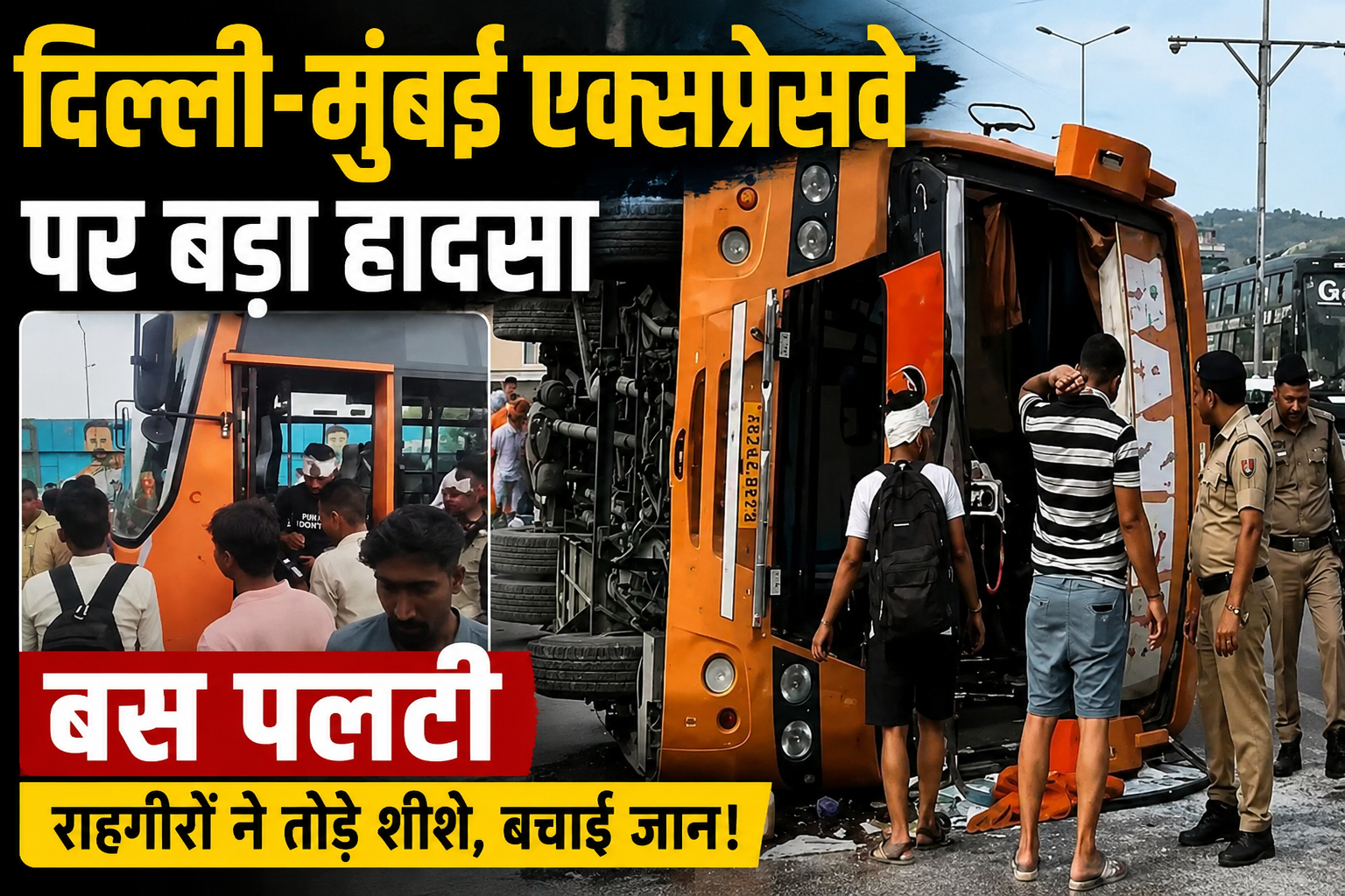 delhi-mumbai-expressway-tourist-bus-accident-haryana-nuh