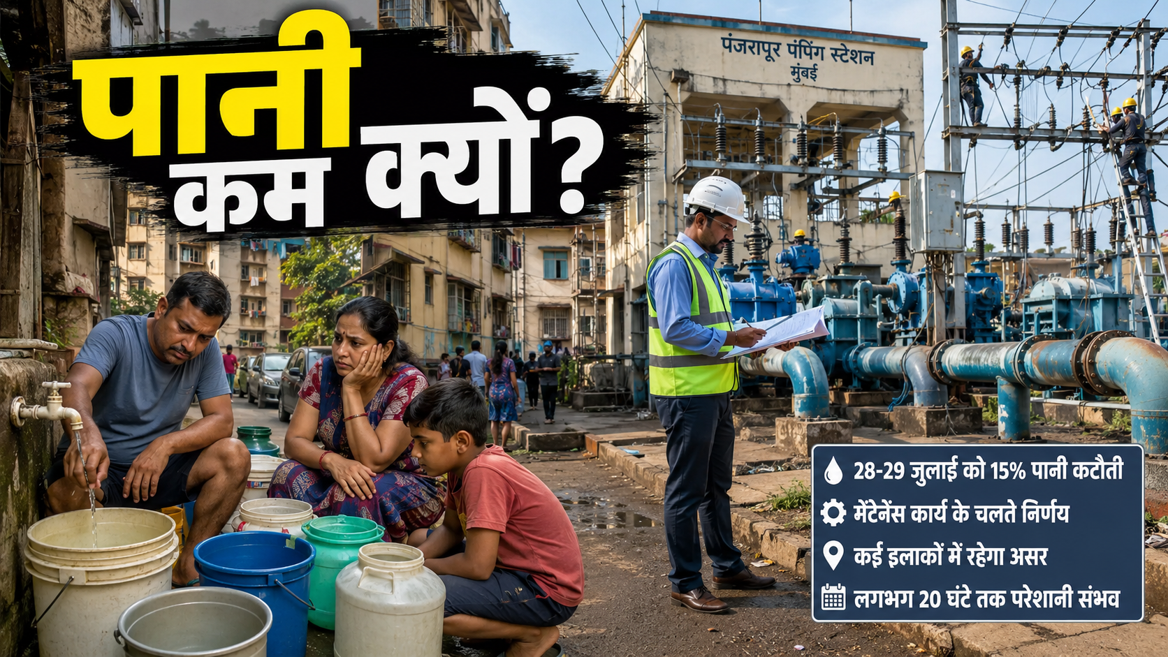 mumbai-water-cut-bmc-15-percent-panjrapur-update