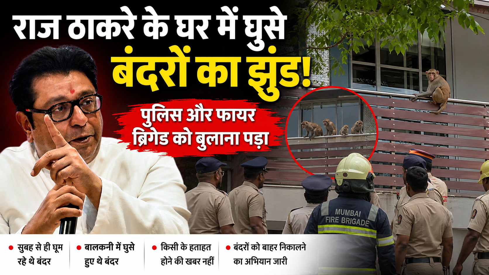 raj-thackeray-house-monkeys-shivtirth-mumbai-police-fire-brigade