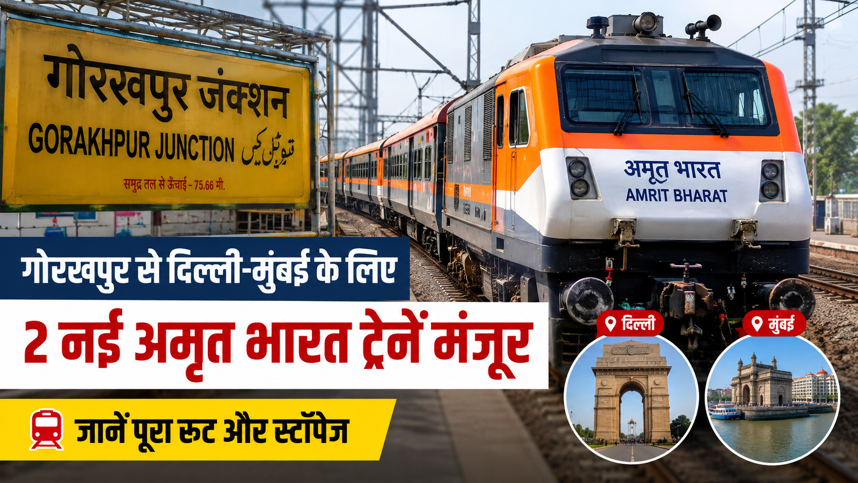 Gorakhpur Amrit Bharat Train