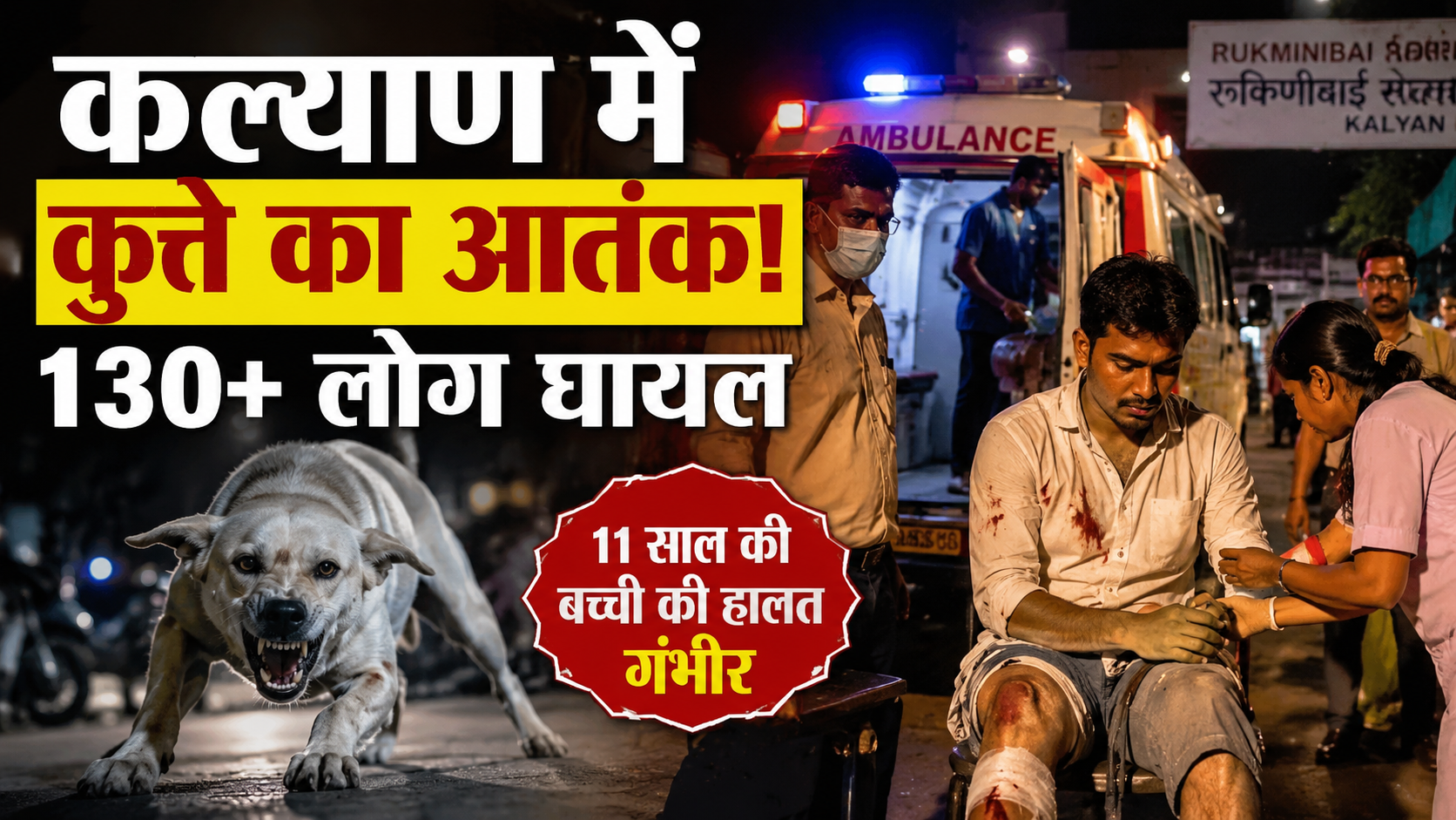 Kalyan Dog Attack
