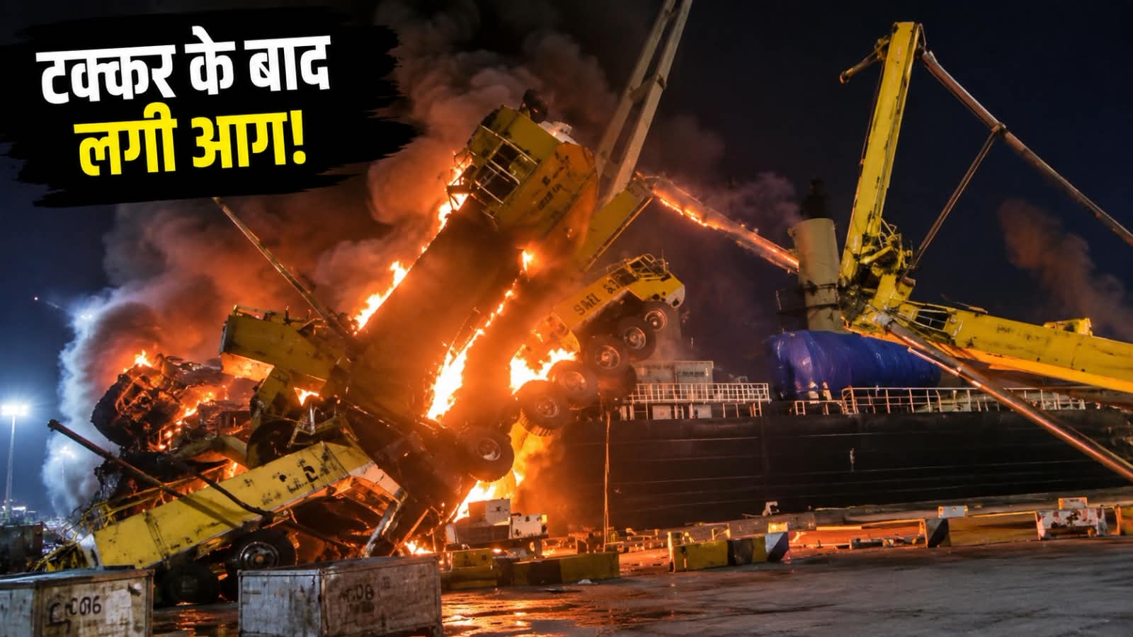 mumbai-port-crane-fire