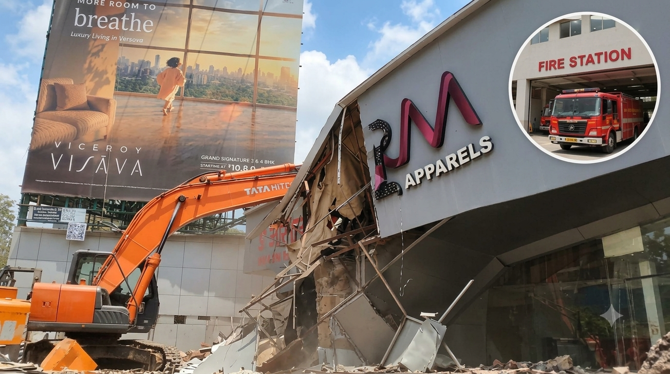 andheri-bmc-demolition-chitrakoot-fire-station