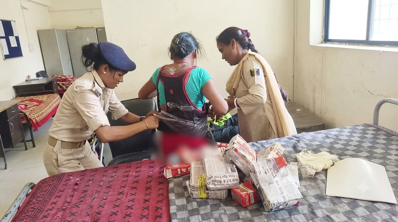 woman-liquor-smuggling-bagaha-bihar